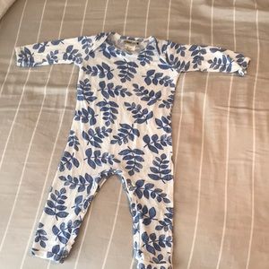 Indigo fern Spearmint Love romper